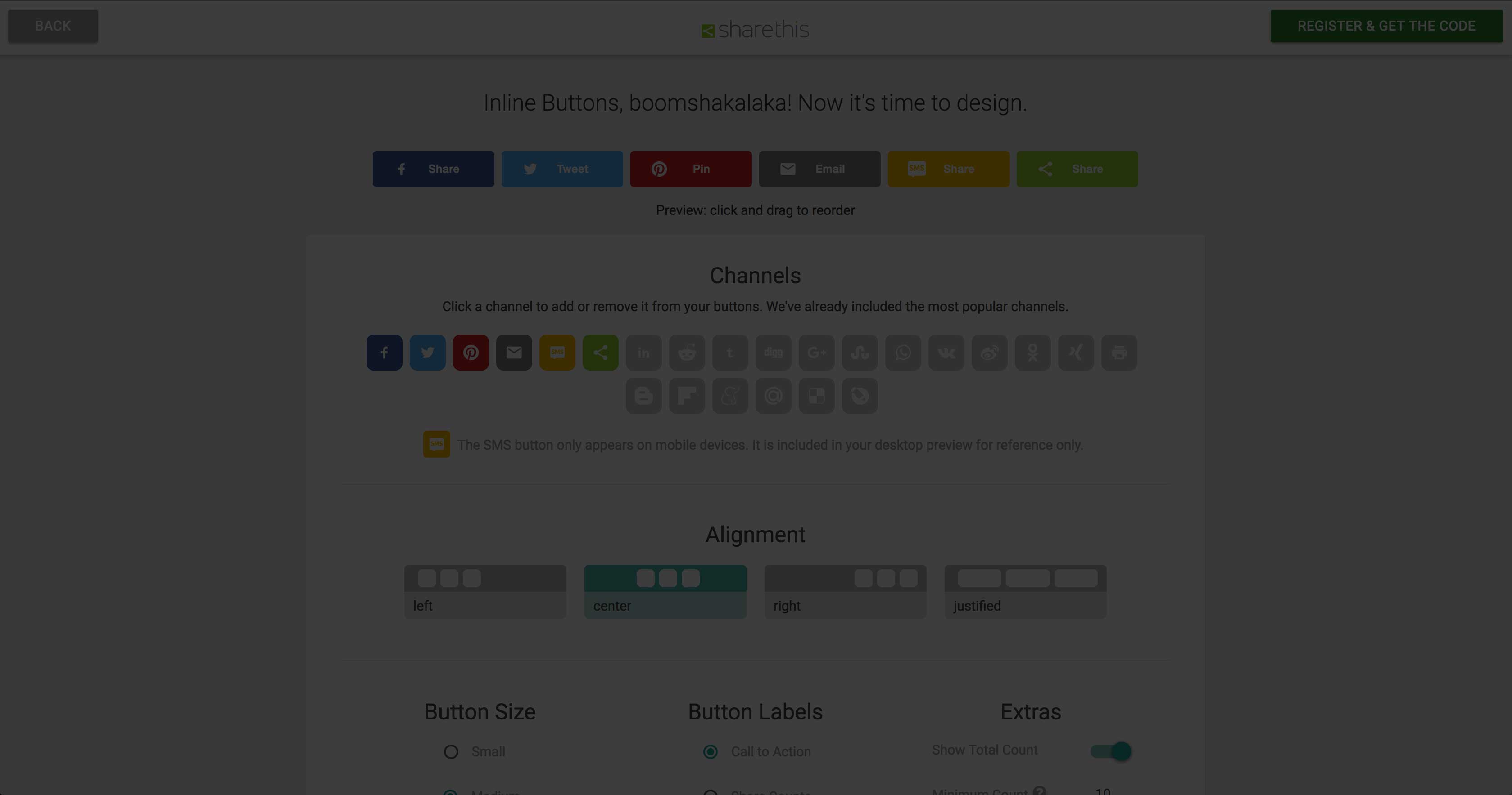 Rencontrez nos nouveaux boutons de partage: mobile optimisé, beau, et rapide de foudre