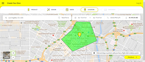 Impostare il tuo Geofence