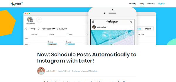 free instagram scheduler