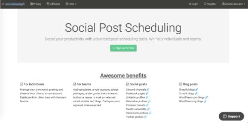 SocialOomph