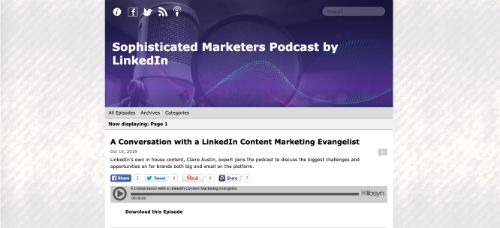 Best Social Media Podcasts: Sophisticated Marketers
