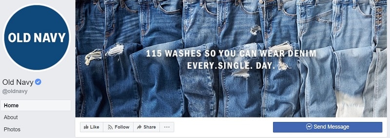 The Ideal Facebook Header Size Old Navy Facebook Header
